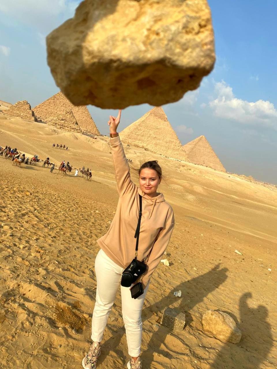 Grand Golden Pyramids View Hotel Kafrat al Jabal Exterior photo